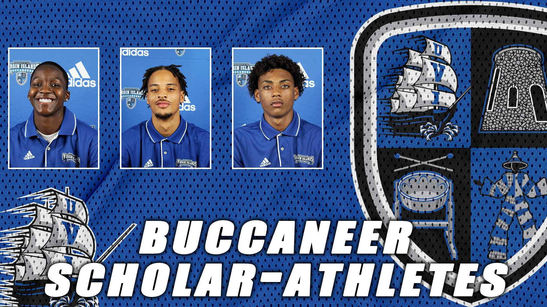 Three Buccaneers Earn UVI Scholar-Athlete Title
