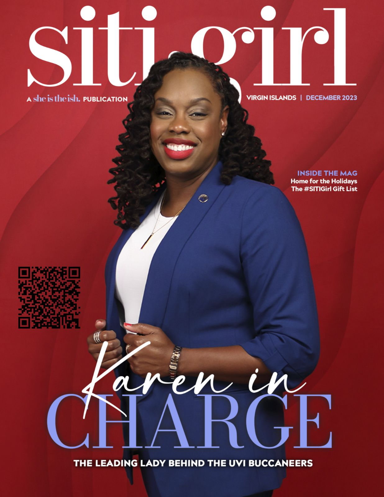 UVI Director of Athletics Graces the Cover of SITI Girl Magazine