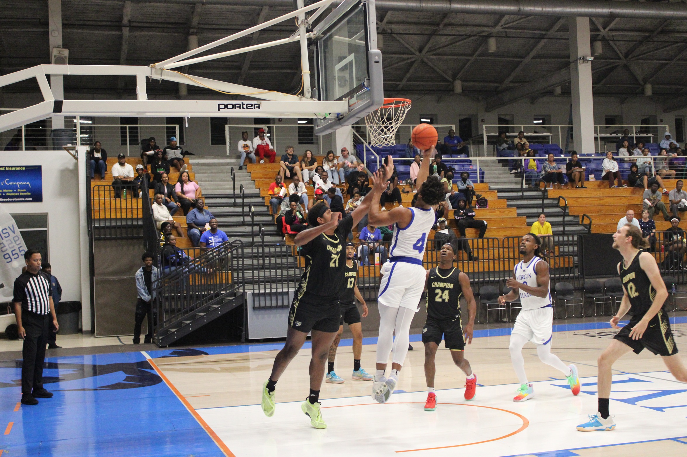 Buccaneers Cruise to victory over Champion Christian 86-67